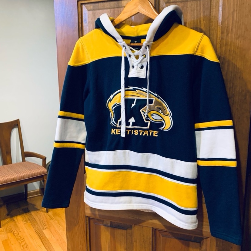 Colosseum Ncaa Kent State Hooded Hockey Style Jersey